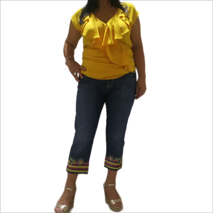 Jeans pinocchietto Angelo Marani - Bolero Boutique