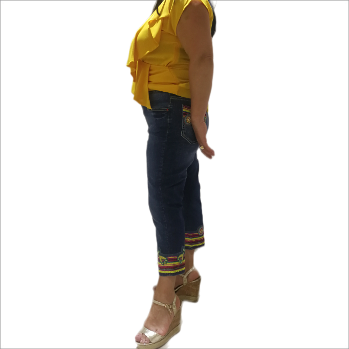 Jeans pinocchietto Angelo Marani - Bolero Boutique