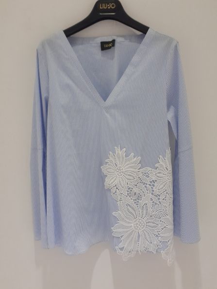 Camicia liu jo da donna a manica lunga plissettata - LIU JO - Pavidas