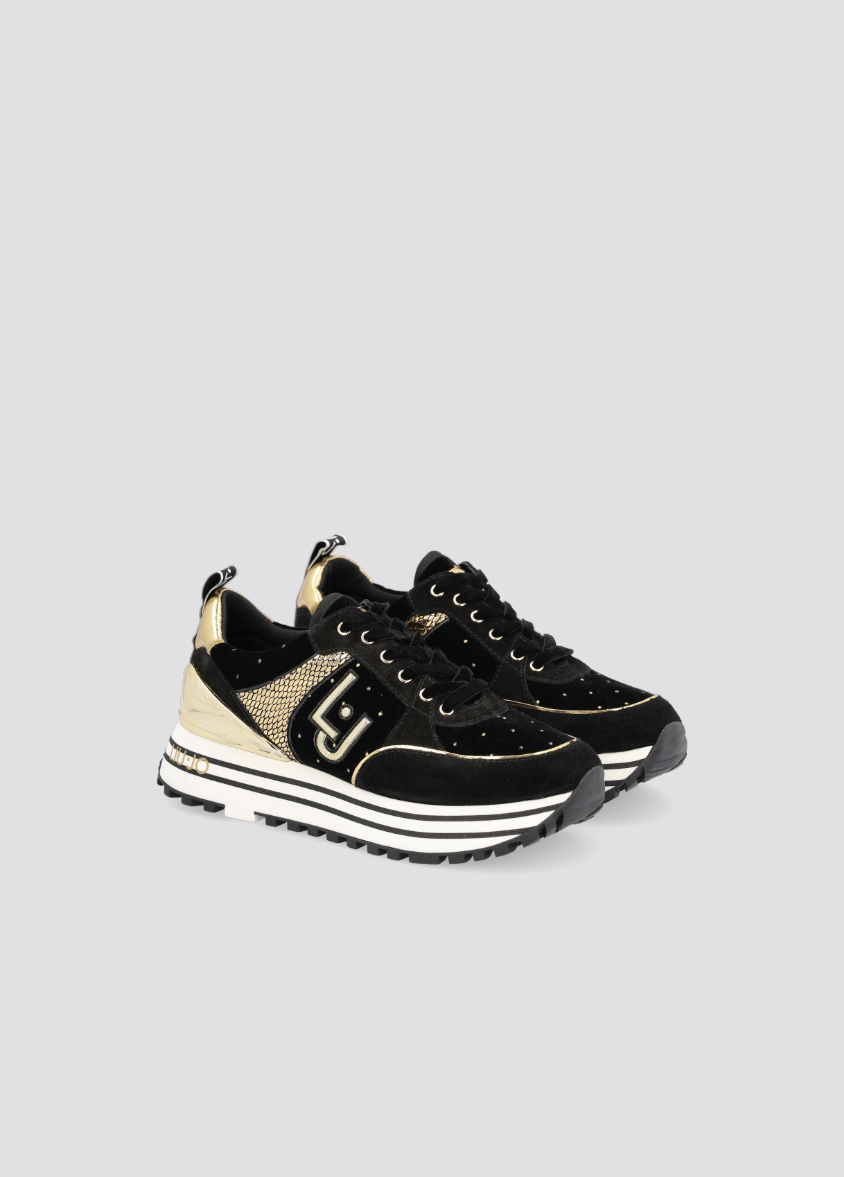 Sneakers nere in suede LIU JO - Bolero Boutique