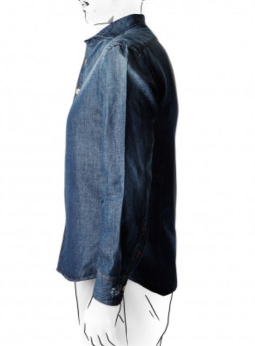 Camicia Uomo in Denim Fradi - Denim - Bolero Boutique